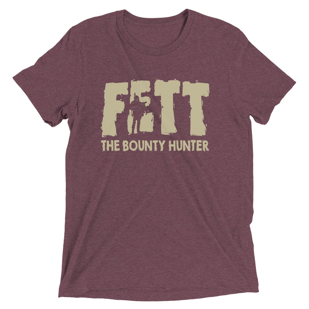 Fett, Bounty Hunter Men's Tri-Blend Tee product image 4