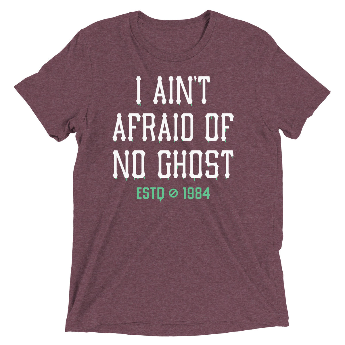 I Ain't Afraid Of No Ghost Men's Tri-Blend Tee product image 3