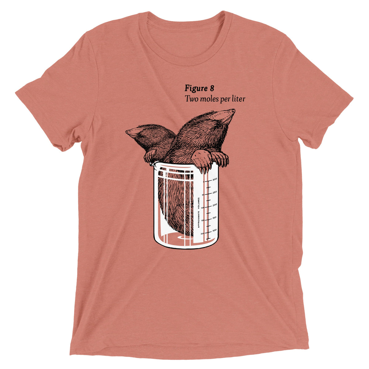 Two Moles Per Liter Men's Tri-Blend Tee product image 4