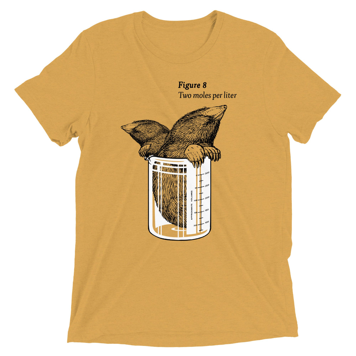 Two Moles Per Liter Men's Tri-Blend Tee product image 5