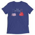 You're Overreacting Men's Tri-Blend Tee product image 1