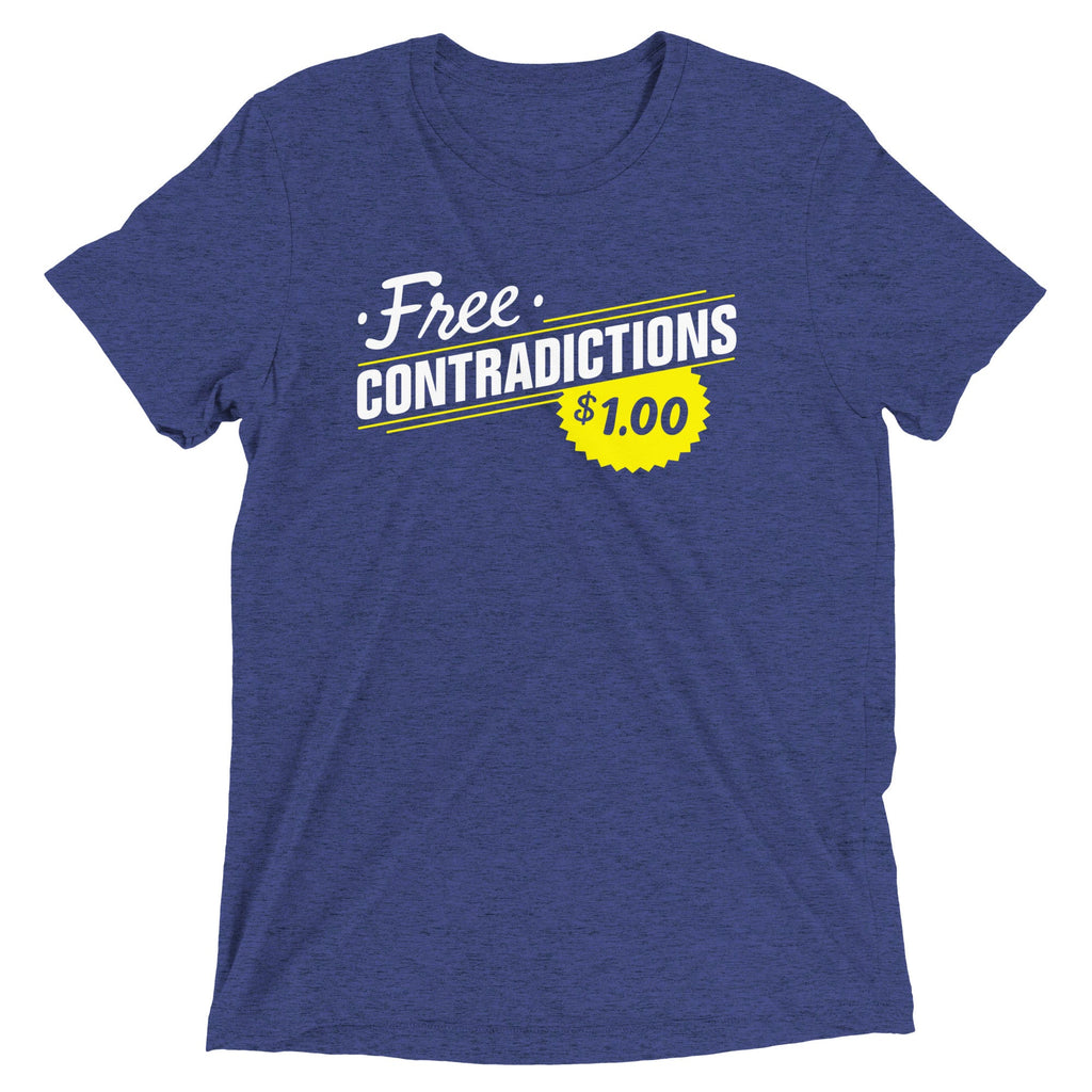 Free Contradictions Men's Tri-Blend Tee product image 1