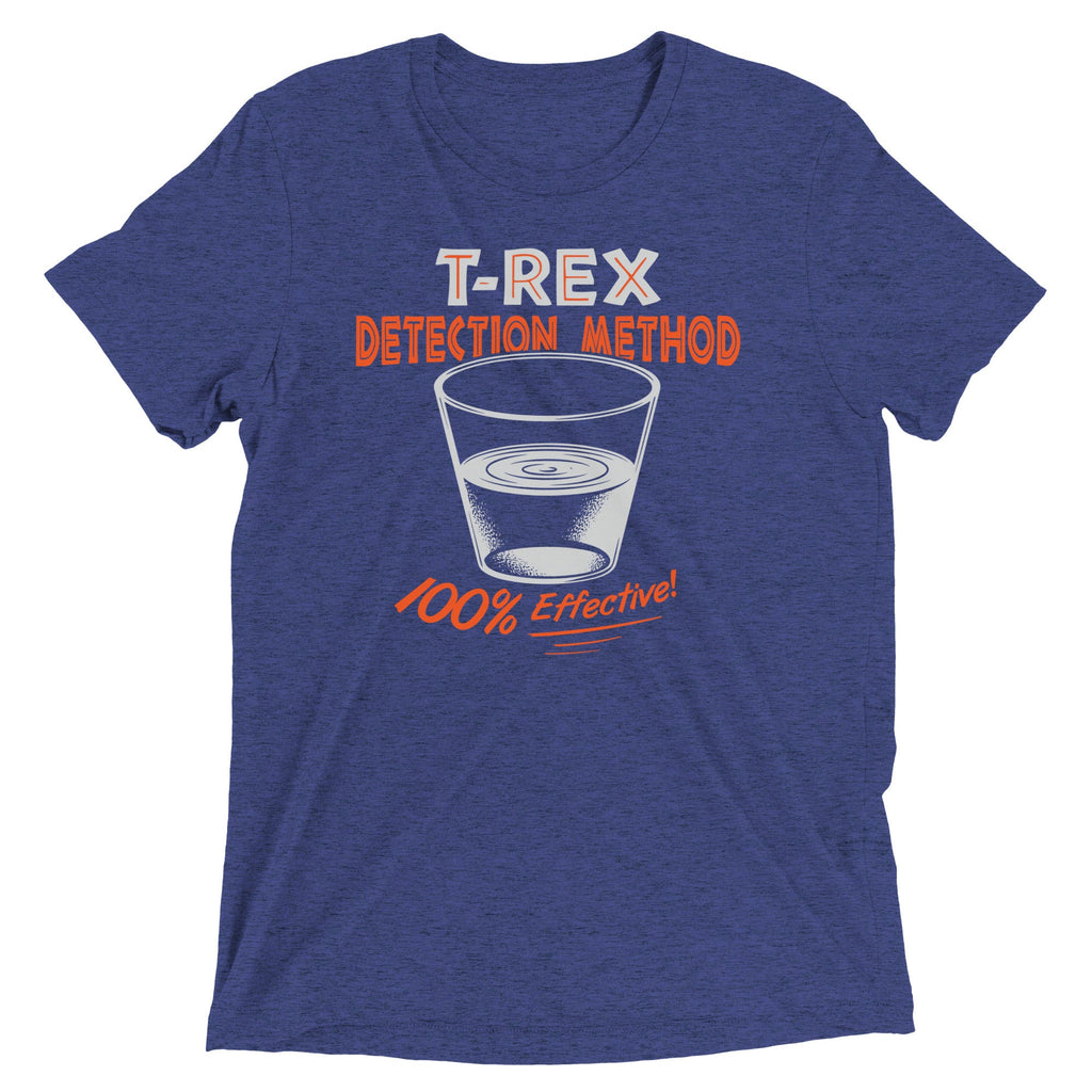 T-Rex Detection Method Men's Tri-Blend Tee product image 4
