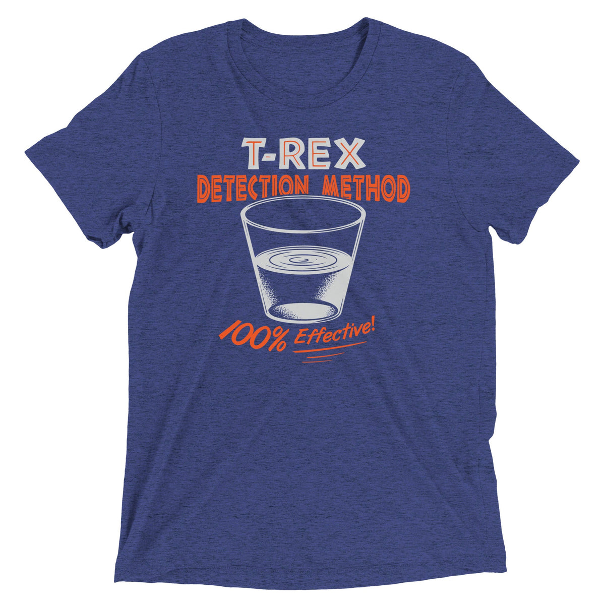 T-Rex Detection Method Men's Tri-Blend Tee product image 4