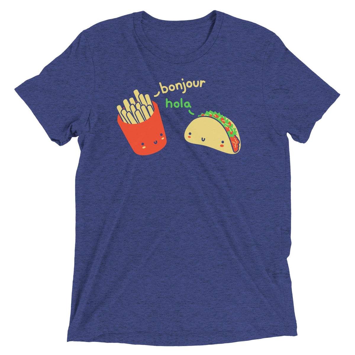 Hola Taco Men's Tri-Blend Tee product image 3