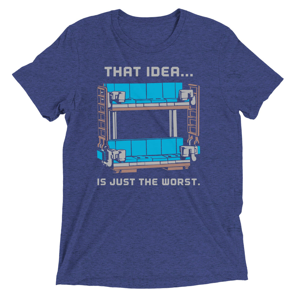 Double Decker Couch Men's Tri-Blend Tee product image 3