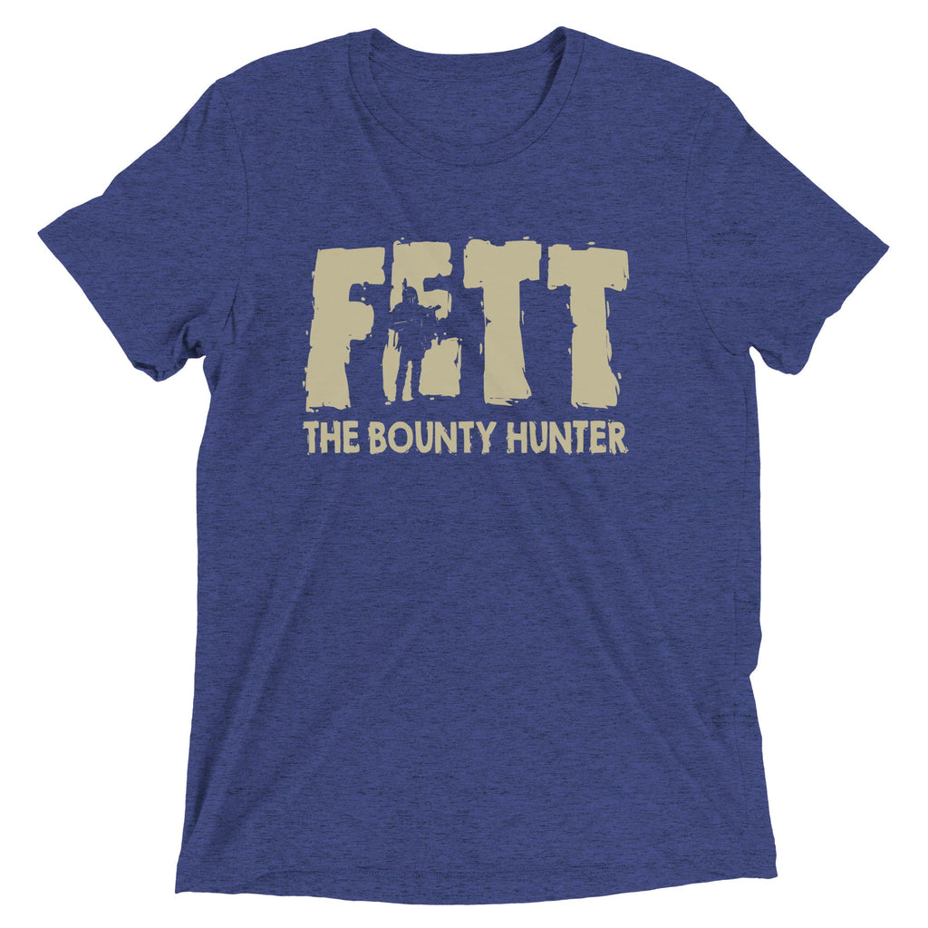 Fett, Bounty Hunter Men's Tri-Blend Tee product image 5