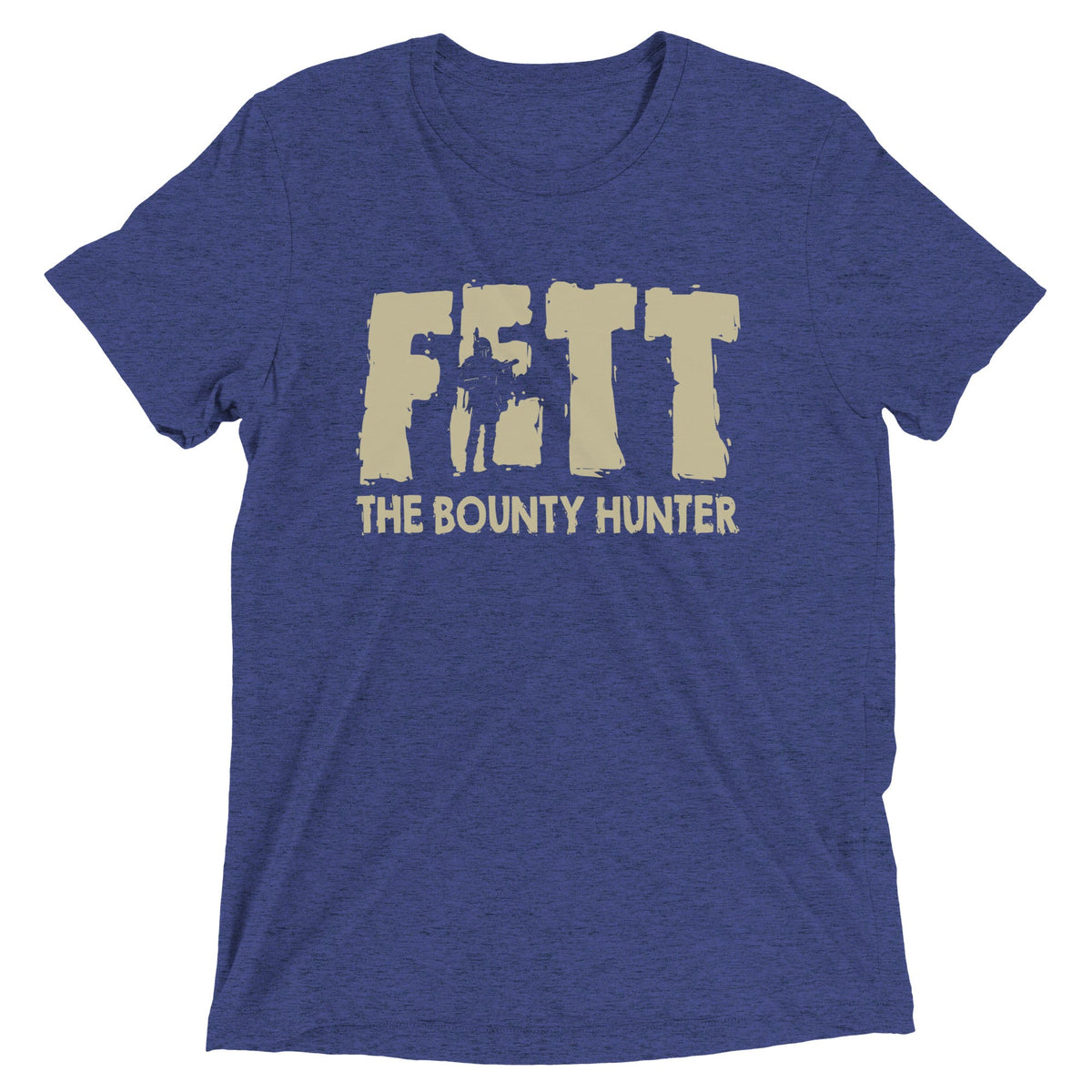 Fett, Bounty Hunter Men's Tri-Blend Tee product image 5