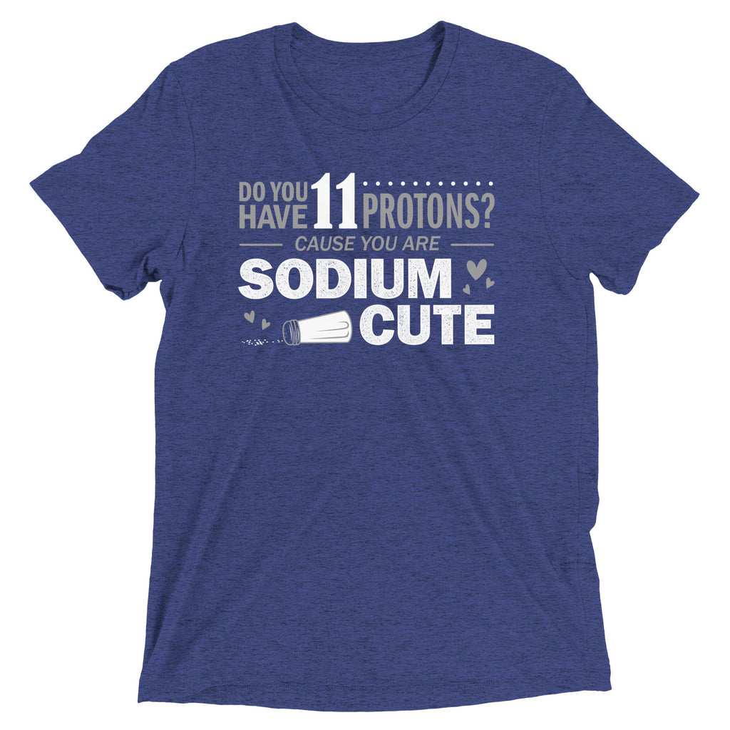 Do You Have 11 Protons? Men's Tri-Blend Tee product image 4