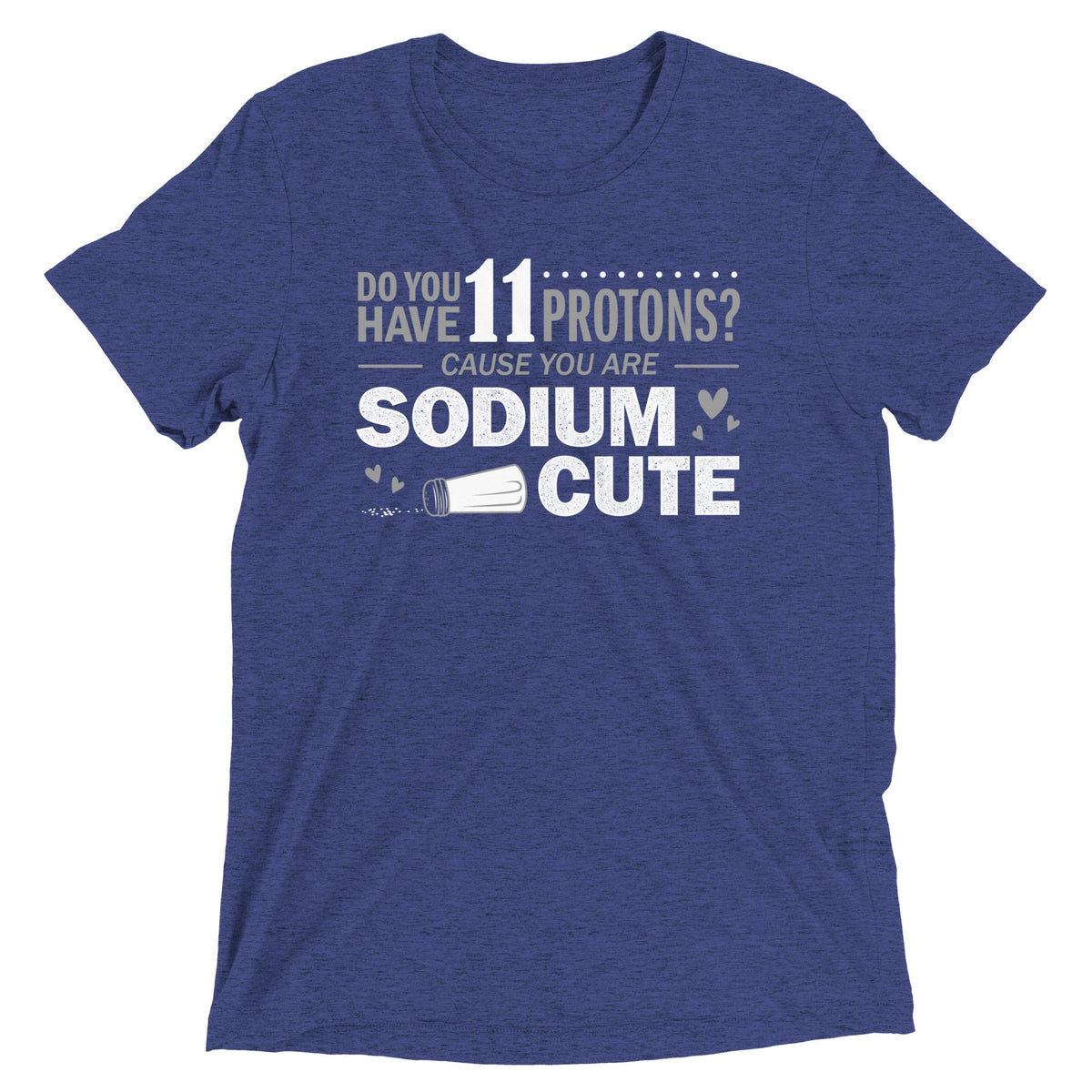 Do You Have 11 Protons? Men's Tri-Blend Tee product image 4
