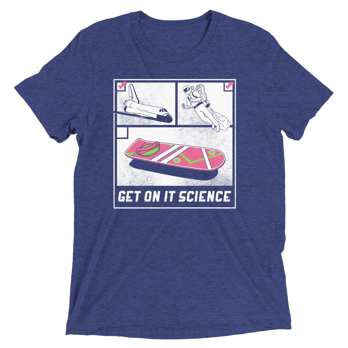 Get On It Science Men's Tri-Blend Tee product image 3