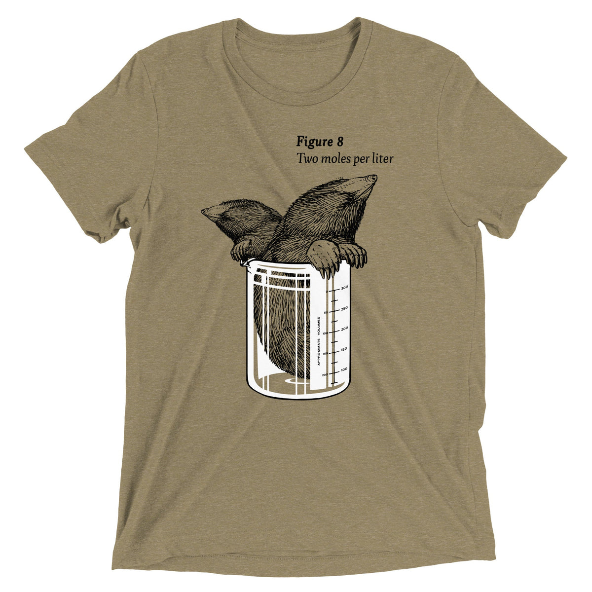 Two Moles Per Liter Men's Tri-Blend Tee product image 6