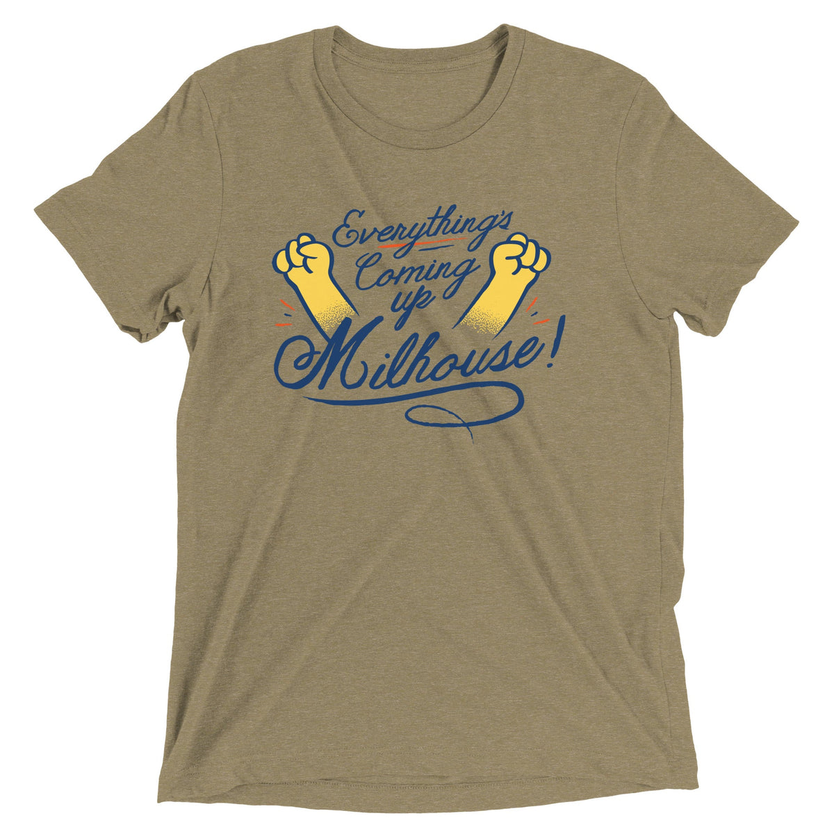Everything's Coming Up Milhouse! Men's Tri-Blend Tee product image 4