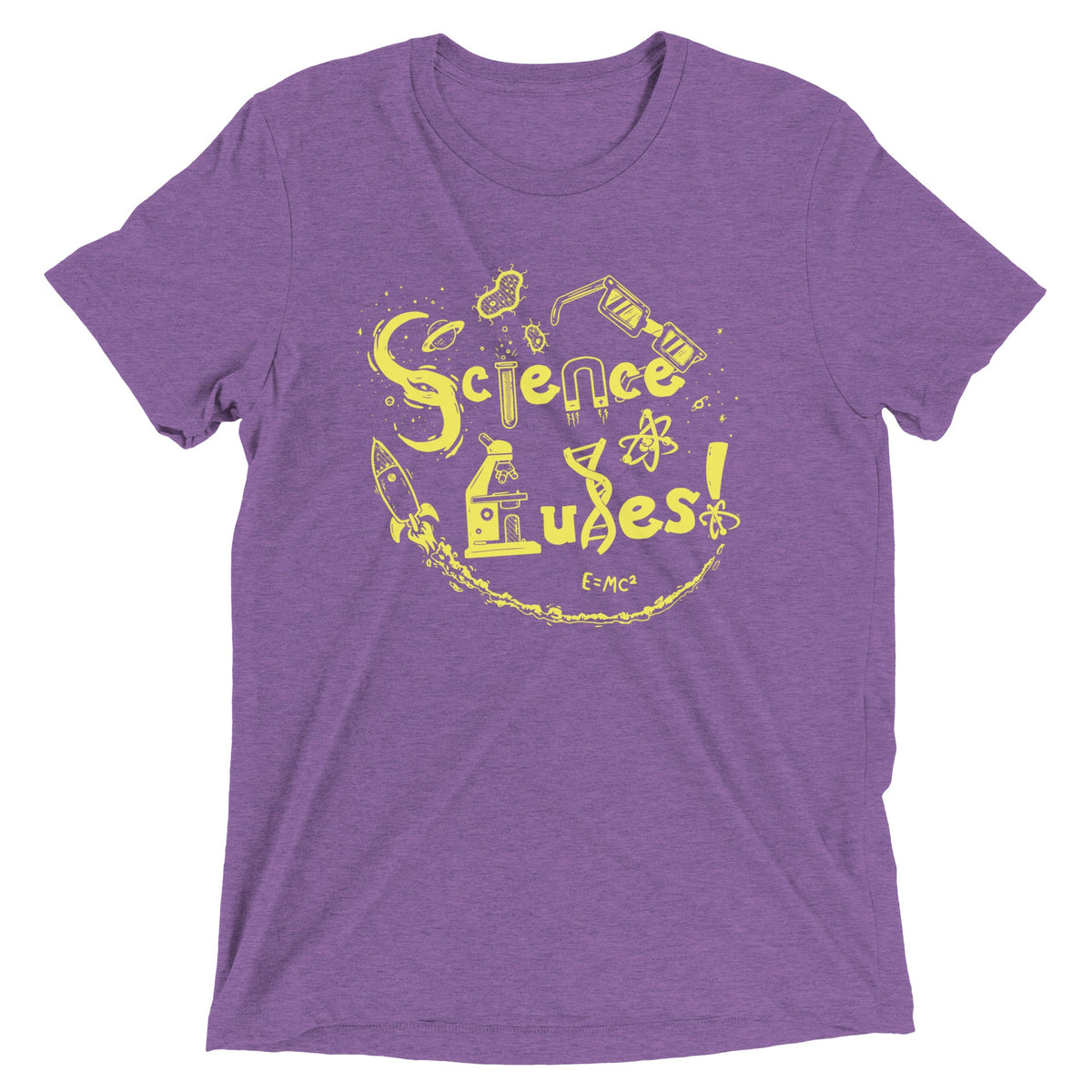 Science Rules! Men's Tri-Blend Tee product image 4