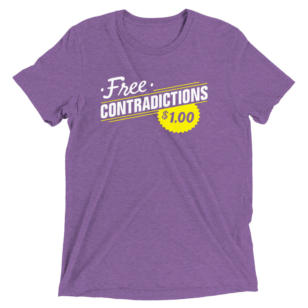 Free Contradictions Men's Tri-Blend Tee product image 4