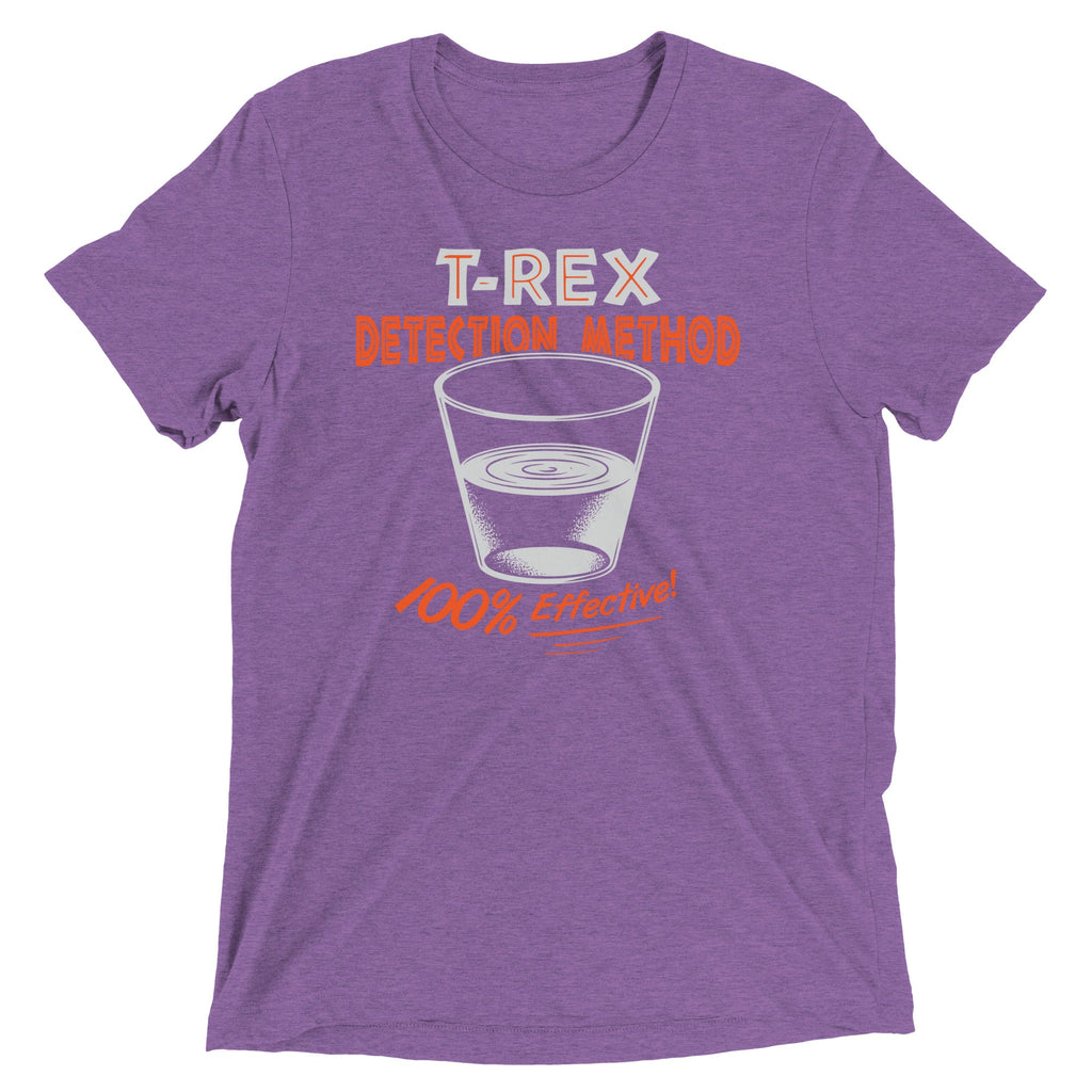 T-Rex Detection Method Men's Tri-Blend Tee product image 5