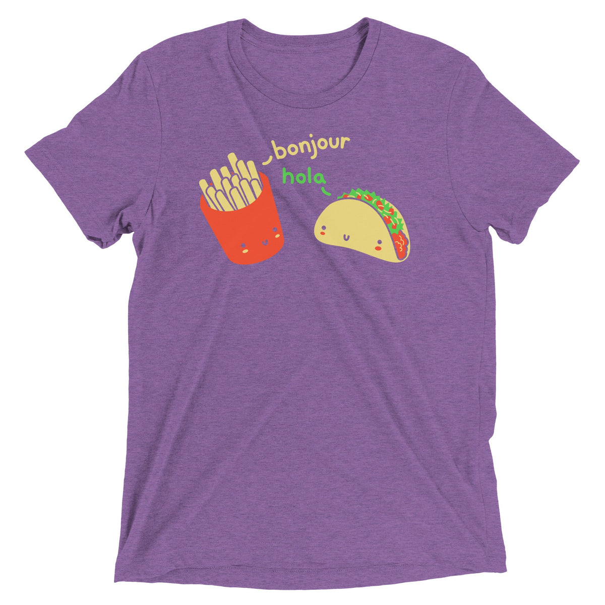 Hola Taco Men's Tri-Blend Tee product image 4