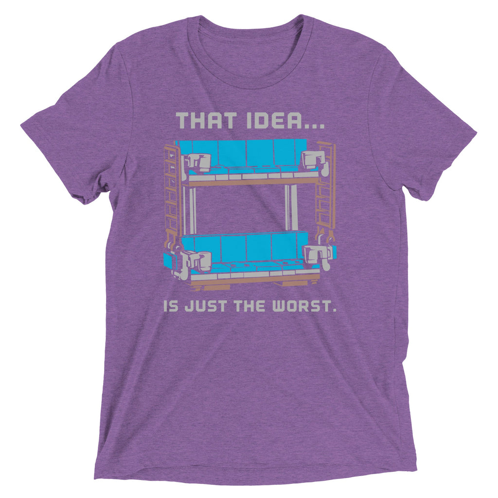 Double Decker Couch Men's Tri-Blend Tee product image 4