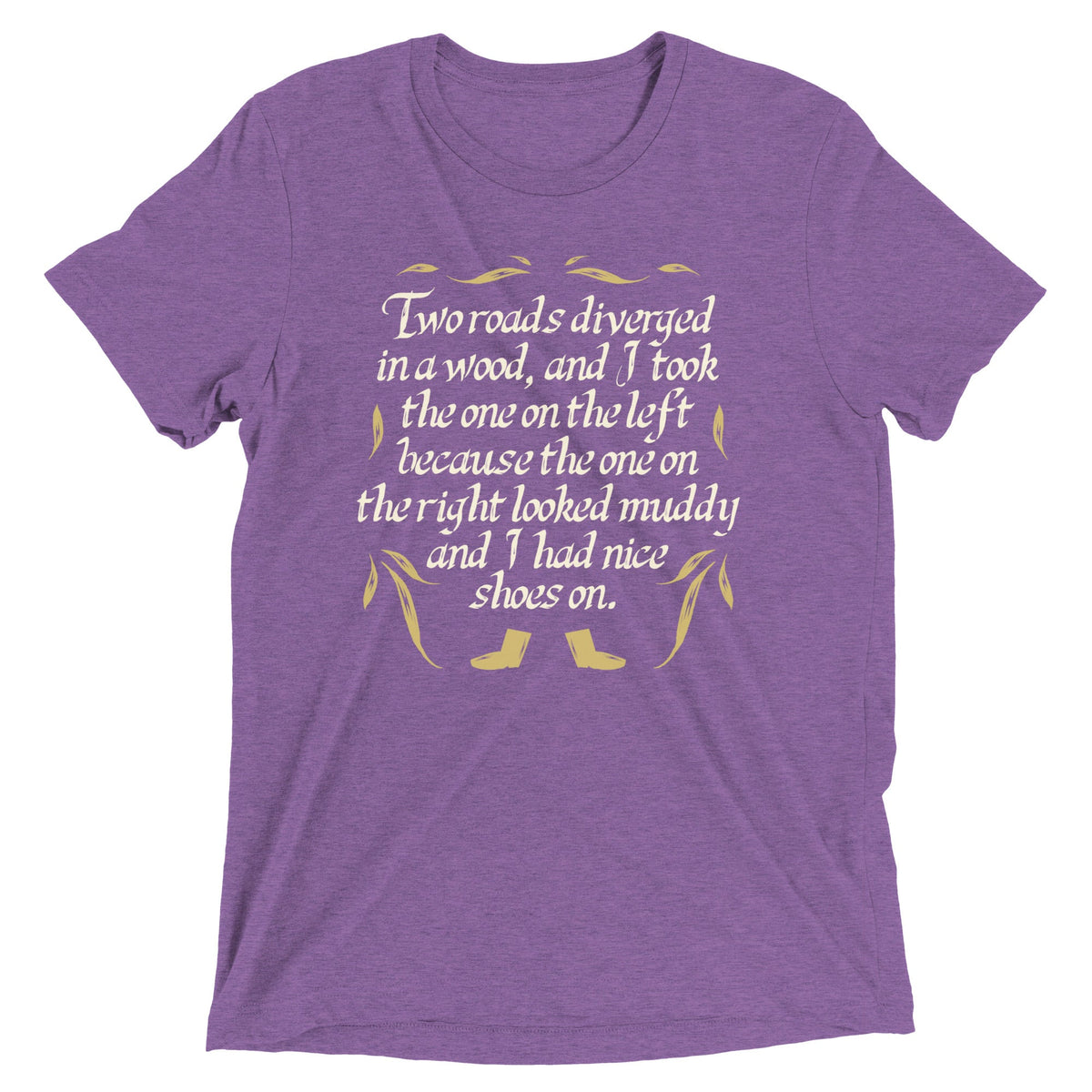 Two Roads Diverged Men's Tri-Blend Tee product image 6