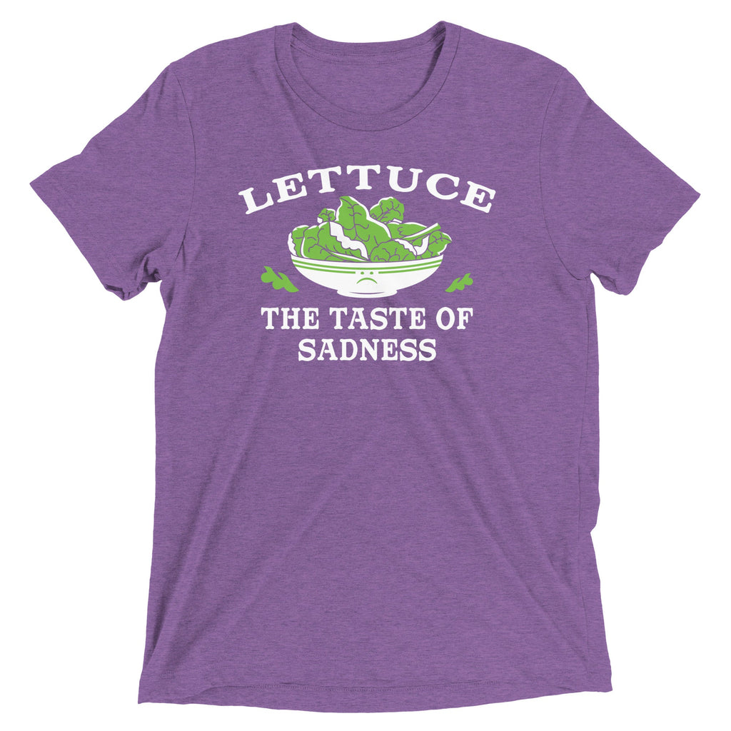 Lettuce, The Taste Of Sadness Men's Tri-Blend Tee product image 2