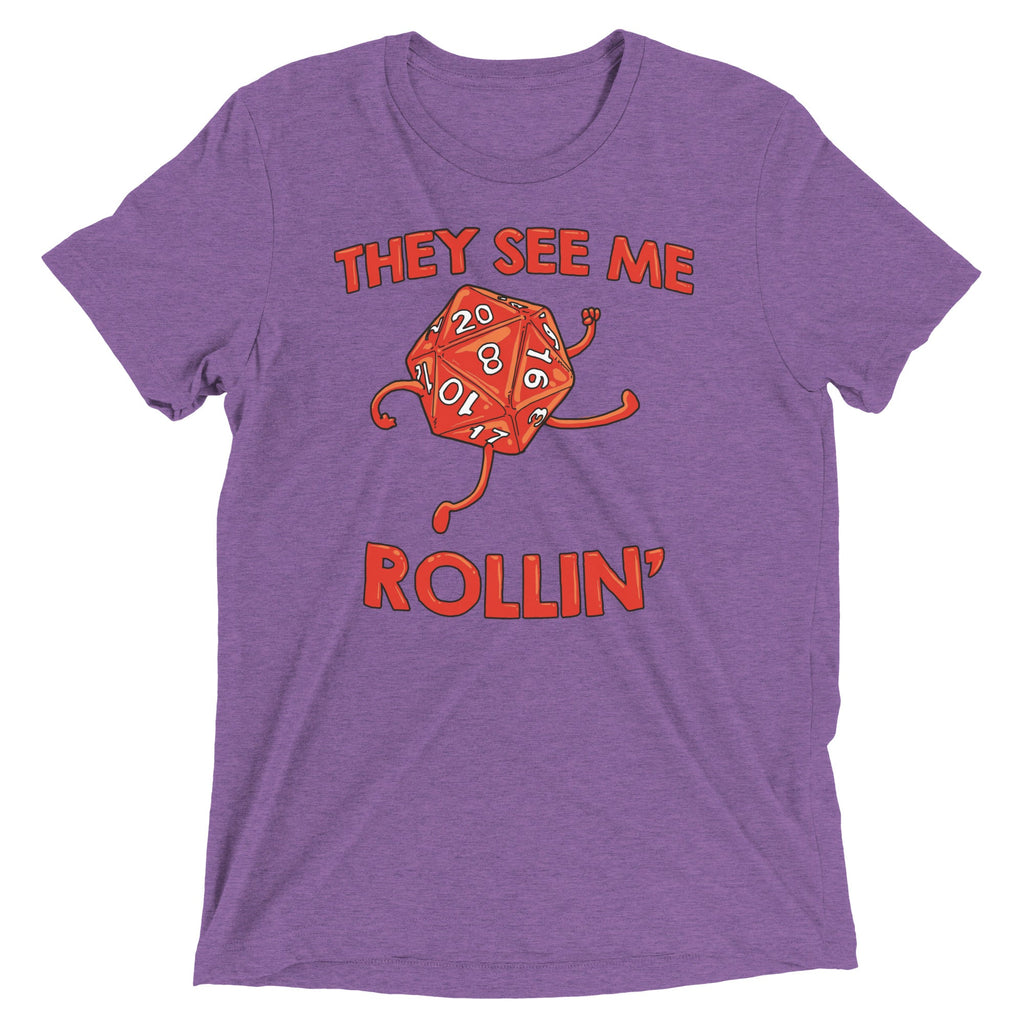 They See Me Rollin' Men's Tri-Blend Tee product image 2