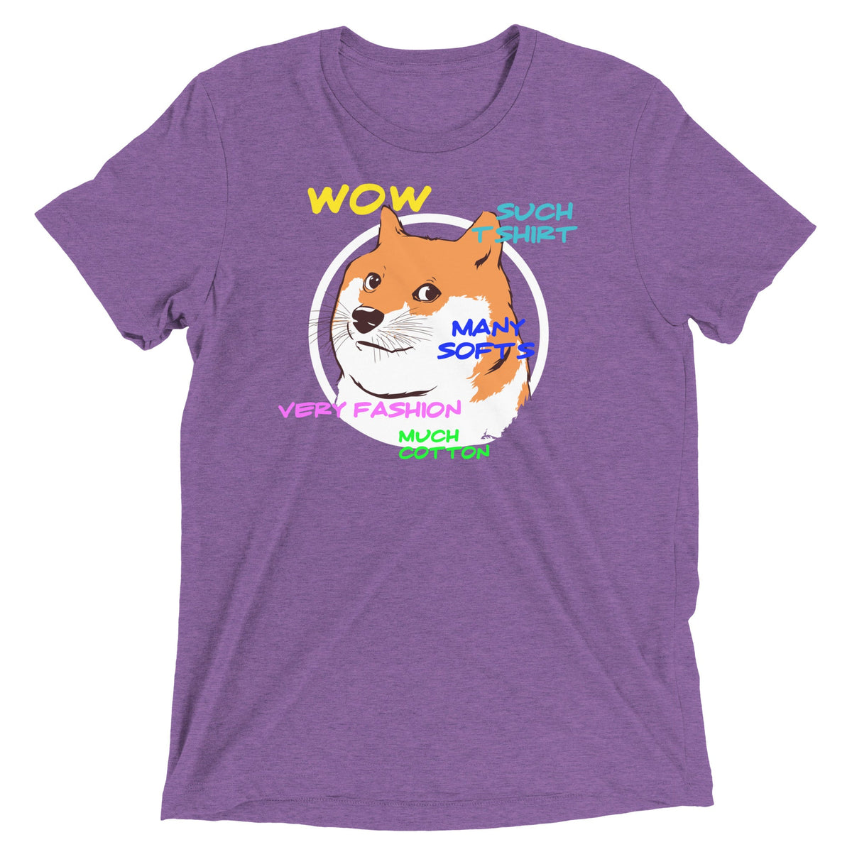 Doge Shirt Men's Tri-Blend Tee product image 3