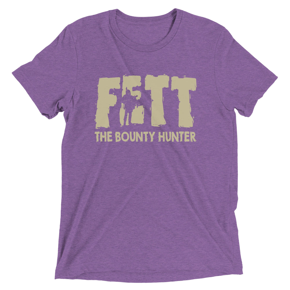 Fett, Bounty Hunter Men's Tri-Blend Tee product image 6