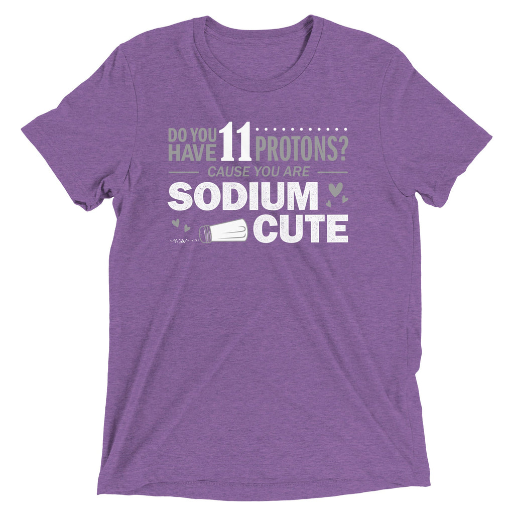 Do You Have 11 Protons? Men's Tri-Blend Tee product image 5