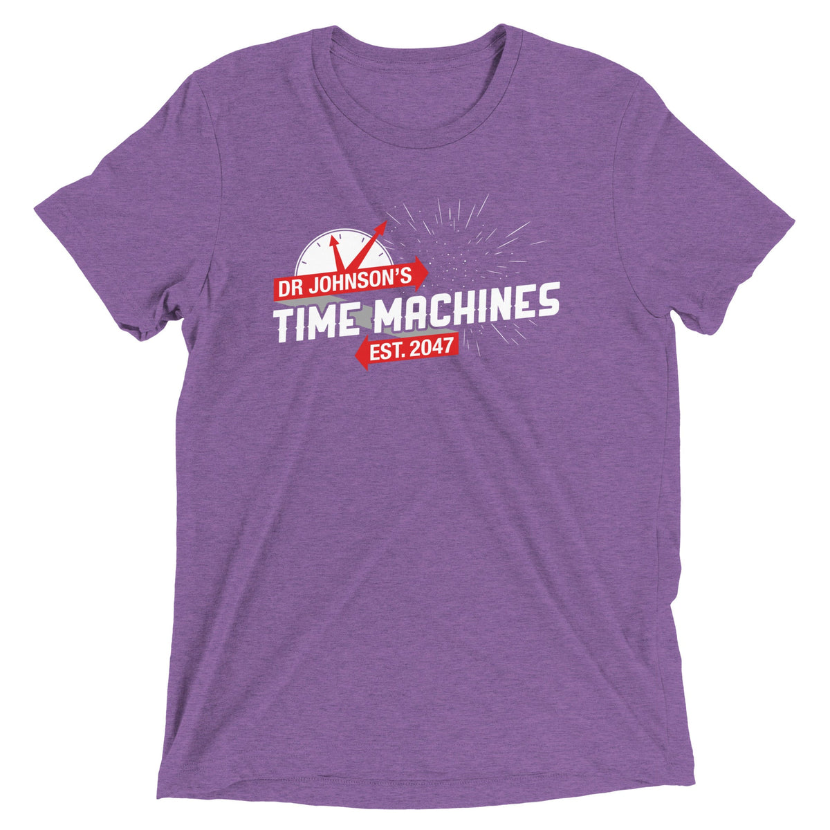 Dr Johnson's Time Machines Men's Tri-Blend Tee product image 4