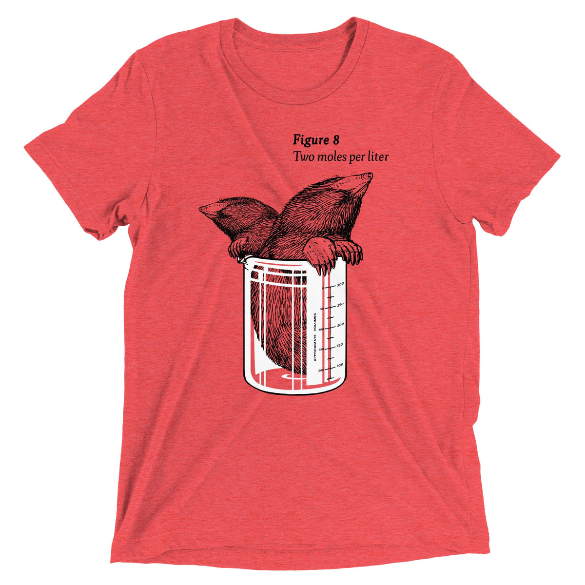 Two Moles Per Liter Men's Tri-Blend Tee product image 3