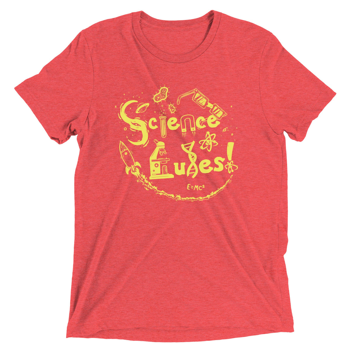 Science Rules! Men's Tri-Blend Tee product image 5