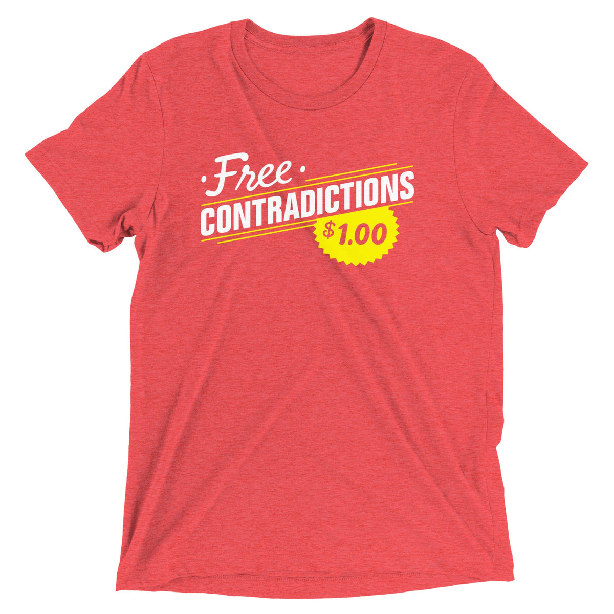 Free Contradictions Men's Tri-Blend Tee product image 5