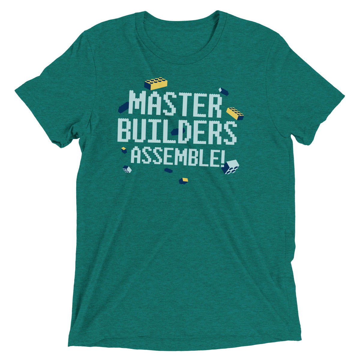 Master Builders Assemble! Men's Tri-Blend Tee product image 5