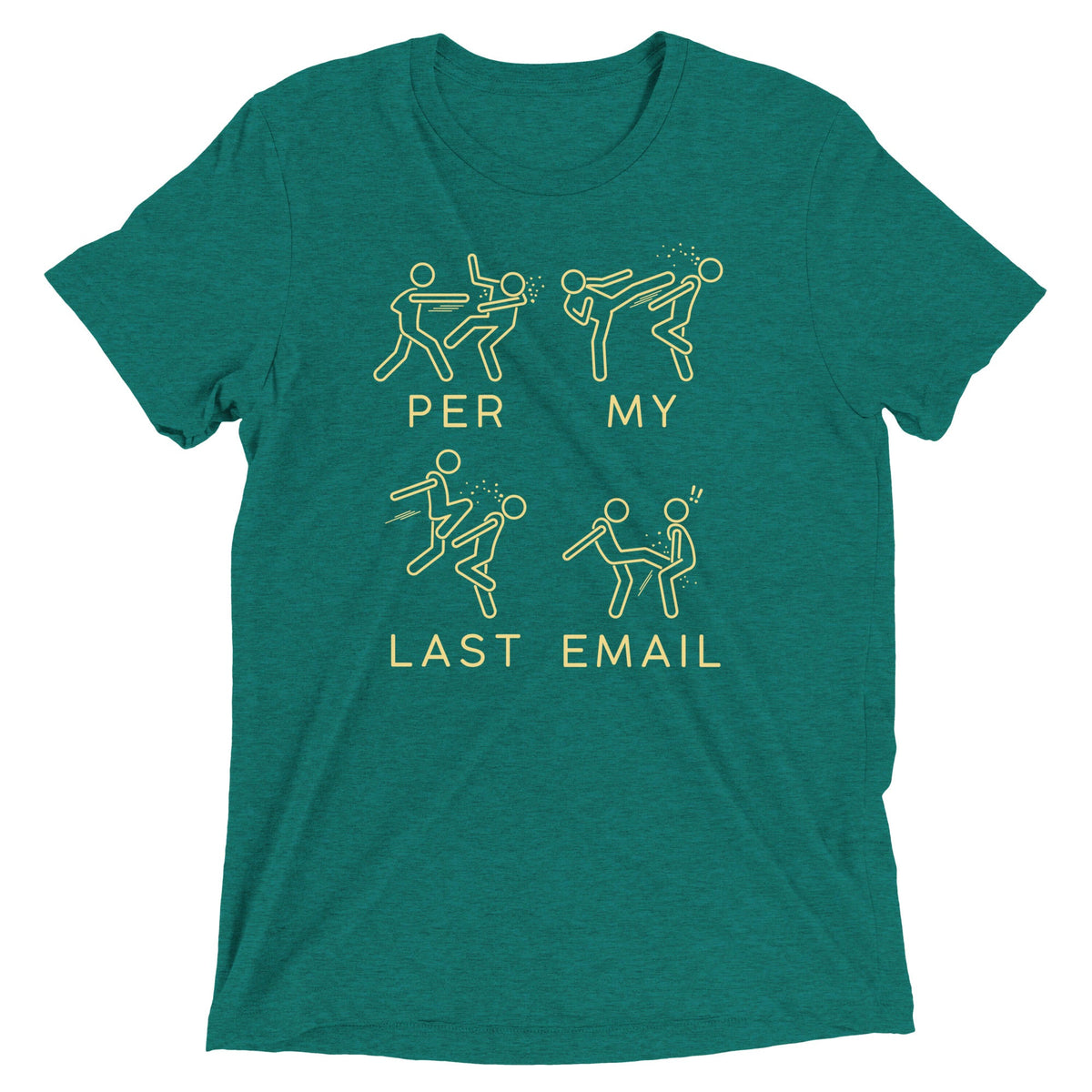 Per My Last Email Men's Tri-Blend Tee product image 6