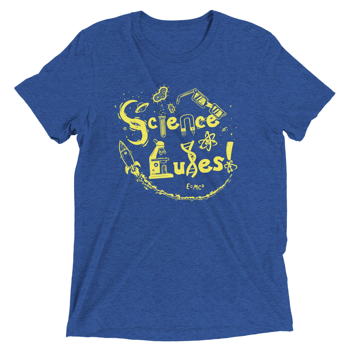 Science Rules! Men's Tri-Blend Tee product image 7