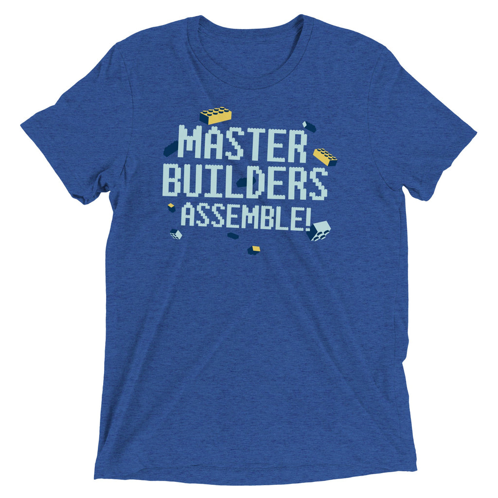 Master Builders Assemble! Men's Tri-Blend Tee product image 3