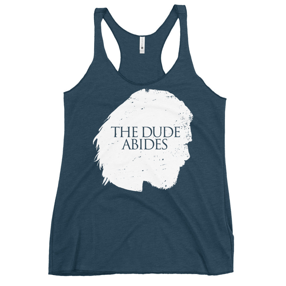 The Dude Abides Women's Racerback Tank