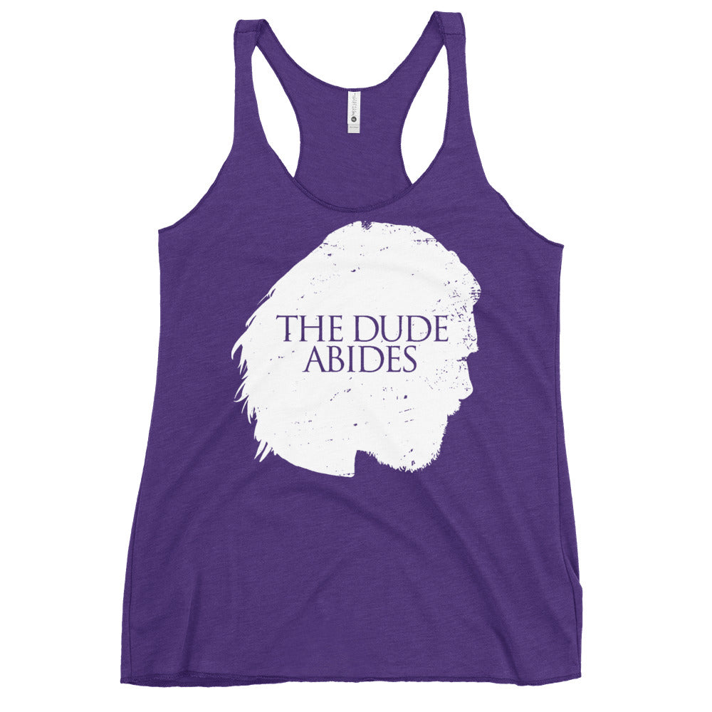 The Dude Abides Women's Racerback Tank