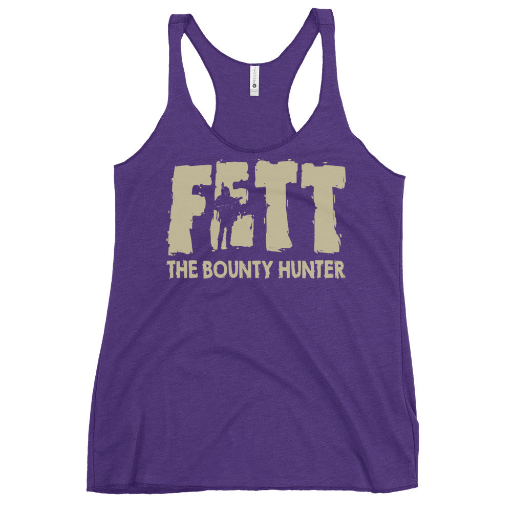 Fett, Bounty Hunter Women's Racerback Tank