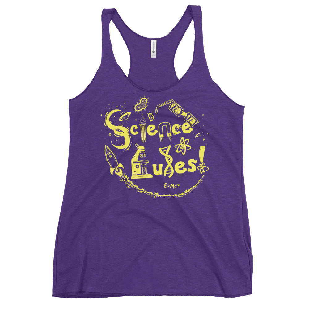 Science Rules! Women's Racerback Tank