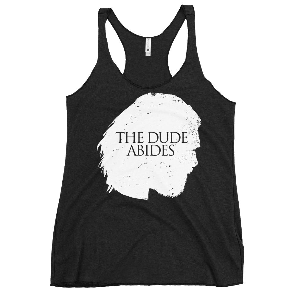 The Dude Abides Women's Racerback Tank