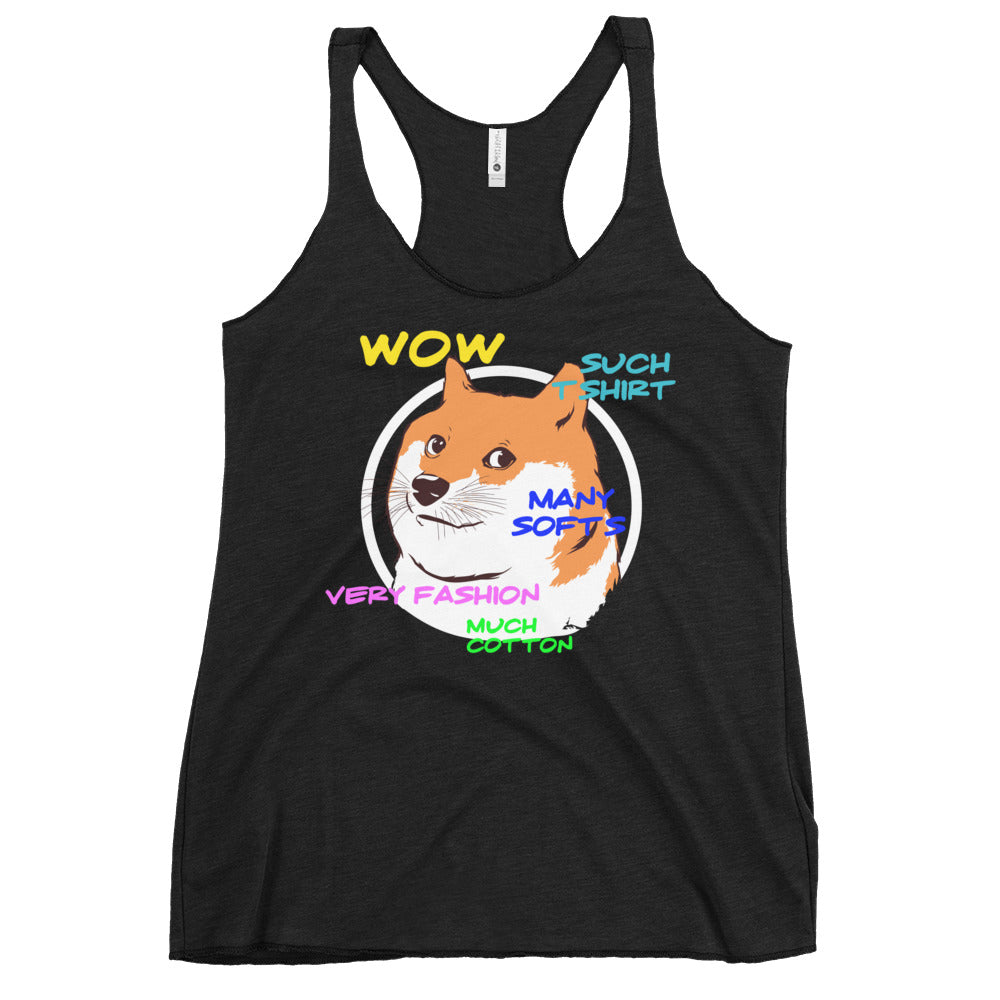Doge Shirt Women's Racerback Tank product image 2