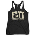 Fett, Bounty Hunter Women's Racerback Tank