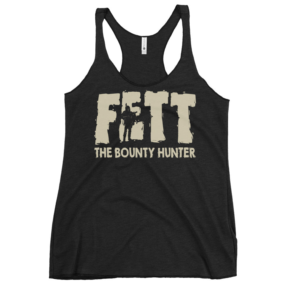 Fett, Bounty Hunter Women's Racerback Tank