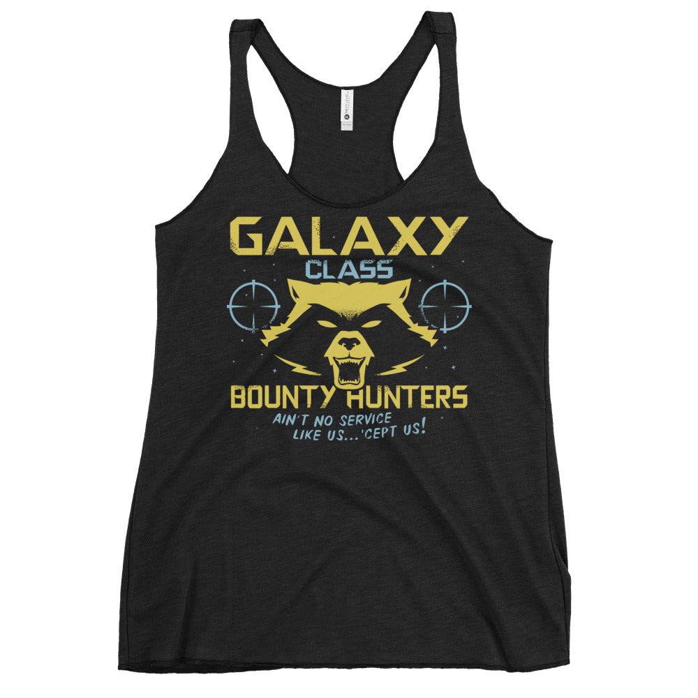 Galaxy Class Bounty Hunters Women's Racerback Tank