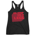 Go Step On A Lego Women's Racerback Tank