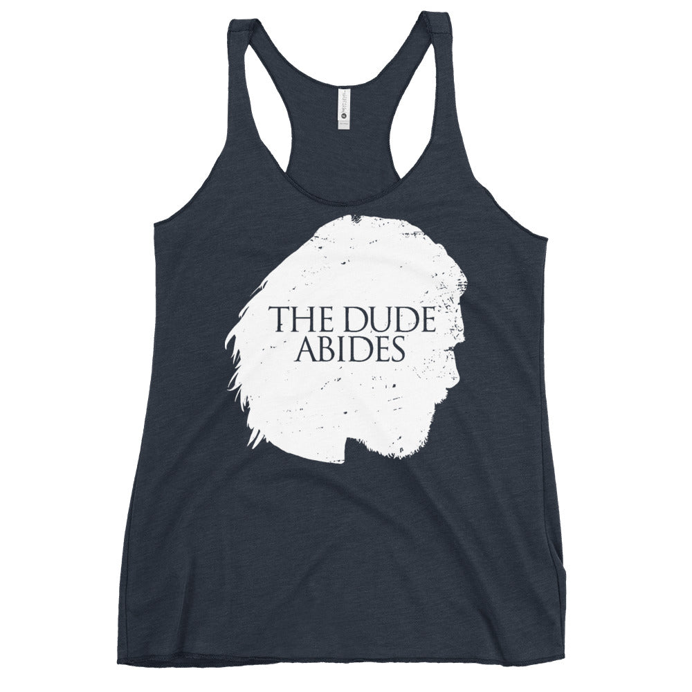 The Dude Abides Women's Racerback Tank