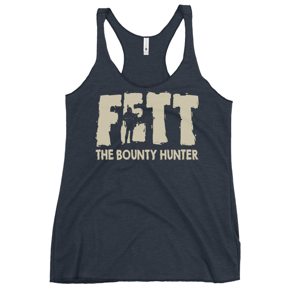 Fett, Bounty Hunter Women's Racerback Tank