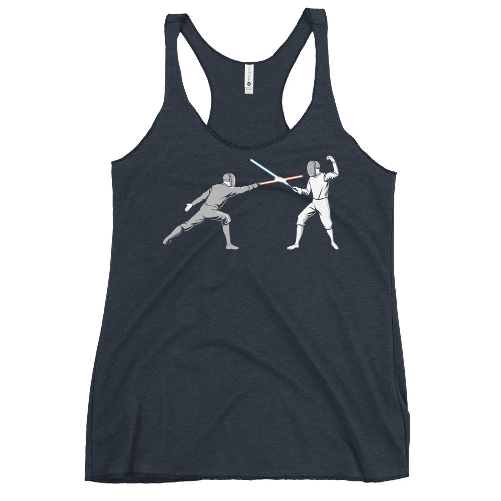Light Fencing Women's Racerback Tank