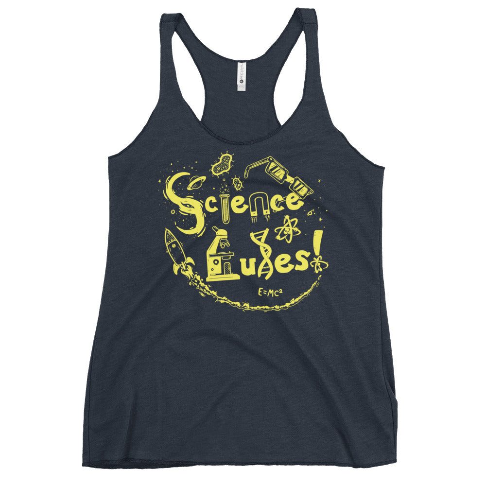 Science Rules! Women's Racerback Tank